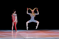 Harlequin and Pulcinello