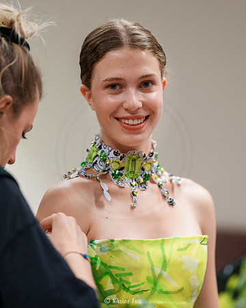 Edda Gimnes backstage, August 2023 Oslo, Norway
