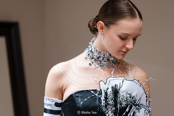 Edda Gimnes backstage, August 2023 Oslo, Norway