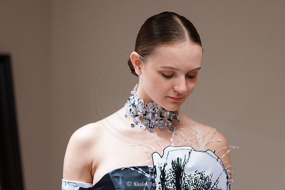 Edda Gimnes backstage, August 2023 Oslo, Norway