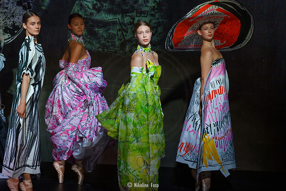 Edda Gimnes runway show, August 2023 Oslo, Norway
