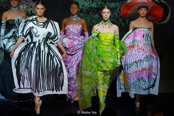 Edda Gimnes runway show, August 2023 Oslo, Norway