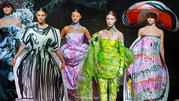 Edda Gimnes runway show, August 2023 Oslo, Norway