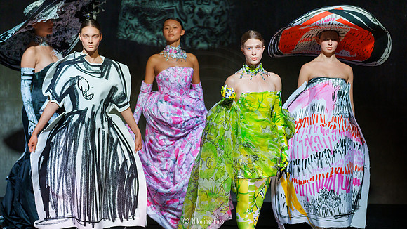 Edda Gimnes runway show, August 2023 Oslo, Norway
