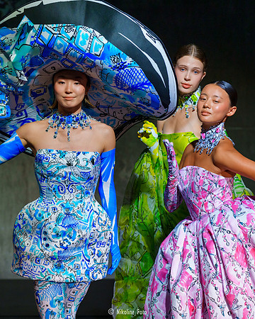 Edda Gimnes runway show, August 2023 Oslo, Norway