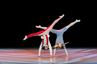 Harlequin and Pulcinello