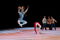 Harlequin and Pulcinello