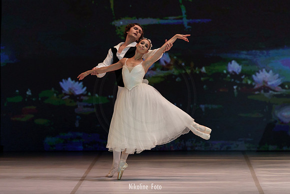 Les Sylphide, pas de deux