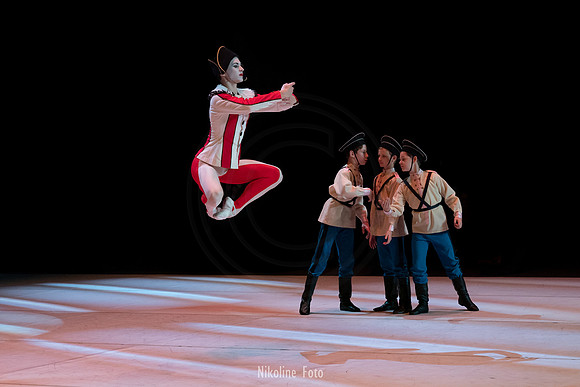Harlequin and Pulcinello