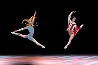 Harlequin and Pulcinello